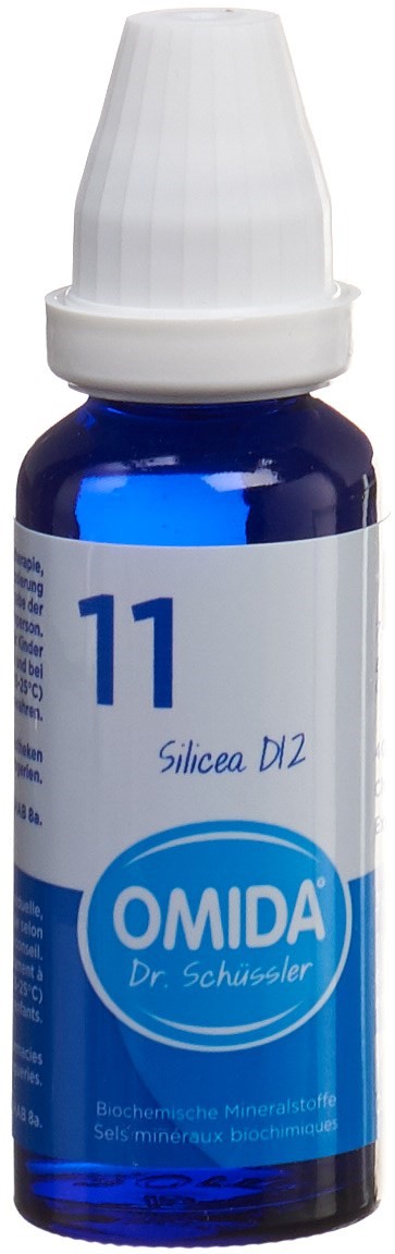 OMIDA SCHÜSSLER Nr11 Silicea Dil D 12 Fl 30 ml
