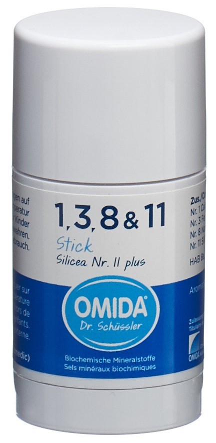 OMIDA SCHÜSSLER Nr11 Silicea plus Stick D 6 25 ml