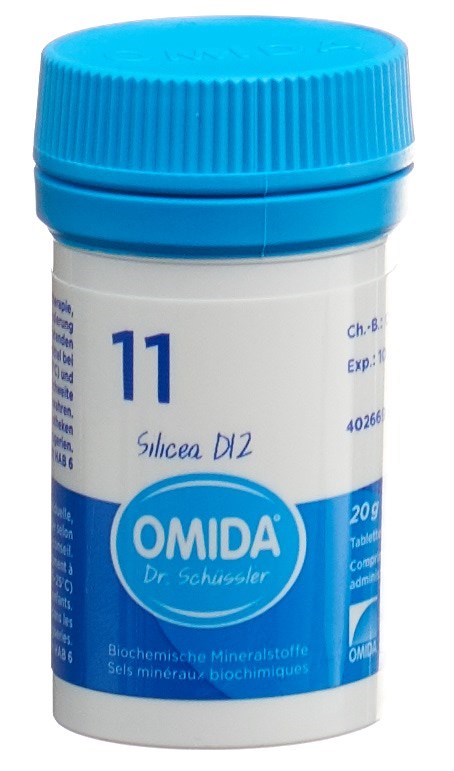 OMIDA SCHÜSSLER Nr11 Silicea Tabl D 12 Ds 100 g