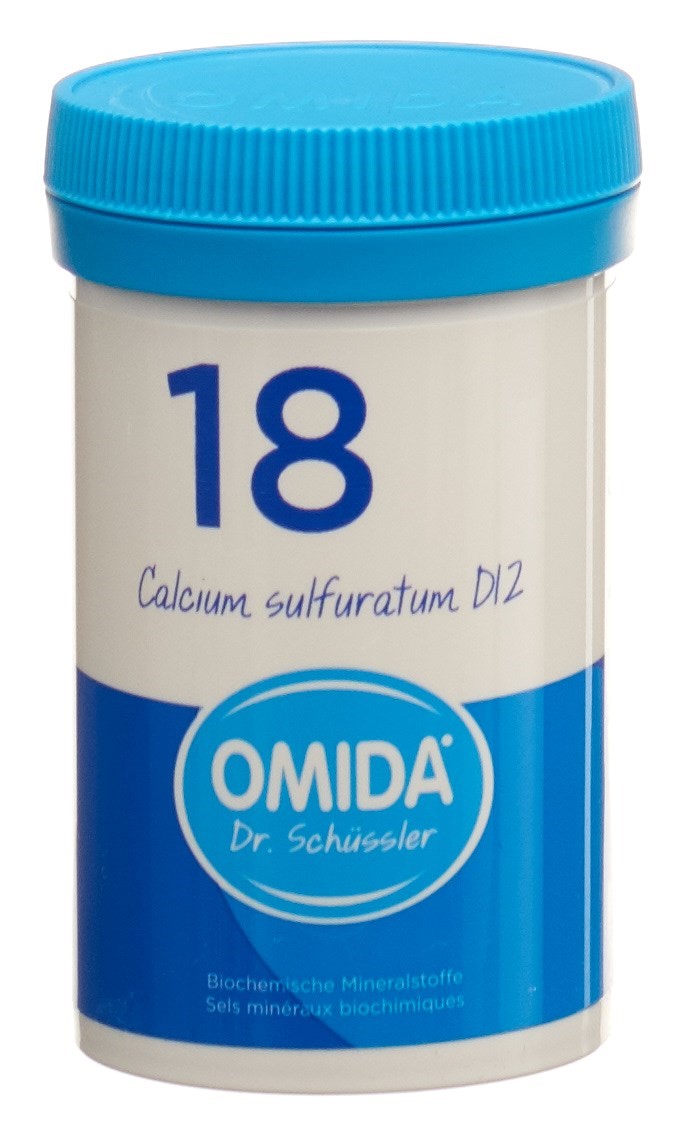 OMIDA SCHÜSSLER Nr18 Calc sulf Tabl D 12 Ds 100 g