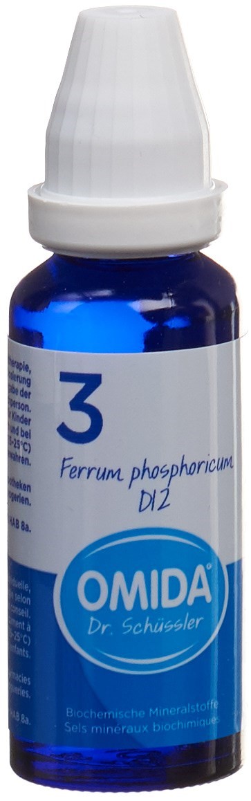 OMIDA SCHÜSSLER Nr3 Ferr phos Dil D 12 Fl 30 ml