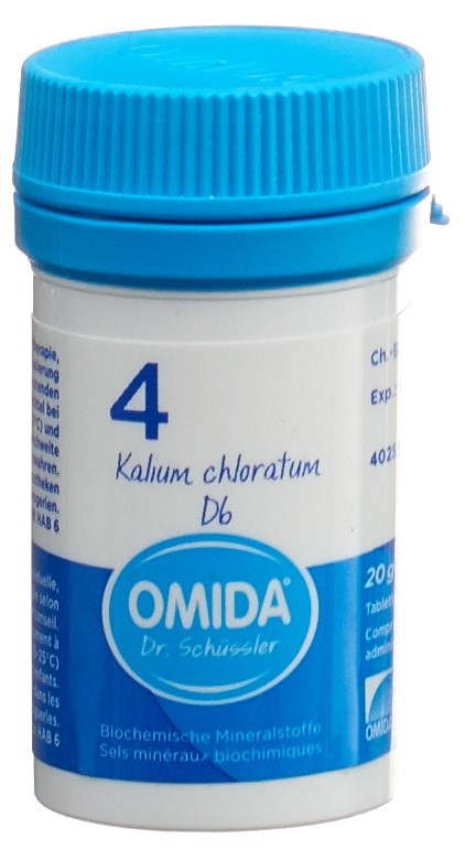 OMIDA SCHÜSSLER Nr4 Kal chlor Tabl D 6 Ds 100 g