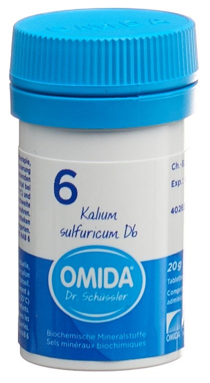OMIDA SCHÜSSLER Nr6 Kal sulf Tabl D 6 Ds 100 g