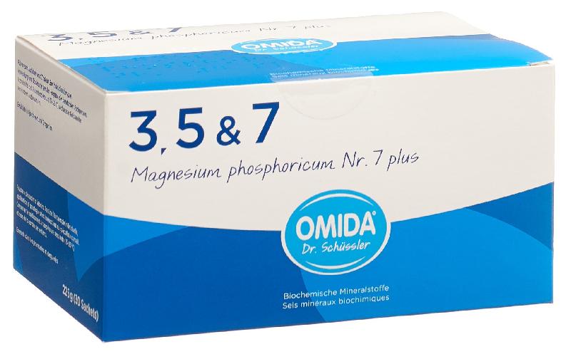 OMIDA SCHÜSSLER Nr7 Magn phos plus Plv Btl 30 Stk