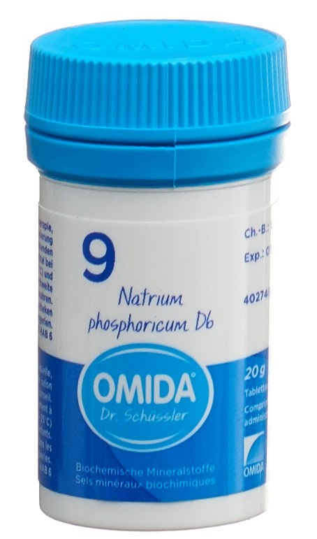 OMIDA SCHÜSSLER Nr9 Natr phos Tabl D 6 Ds 100 g