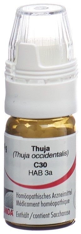 OMIDA Thuja Glob C 30 m Dosierhilfe 4 g