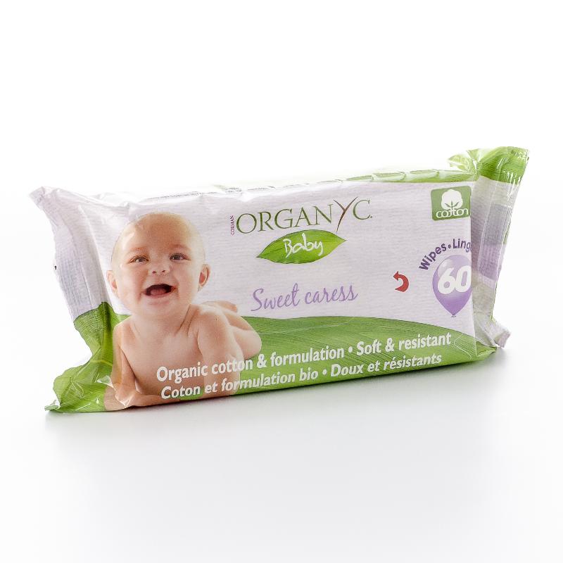 ORGANYC Feuchttücher Baby 60 Stk