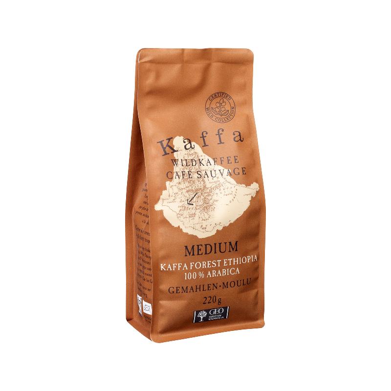 ORIG FOOD Wildkaffee Kaffa Medium gemahlen 220 g