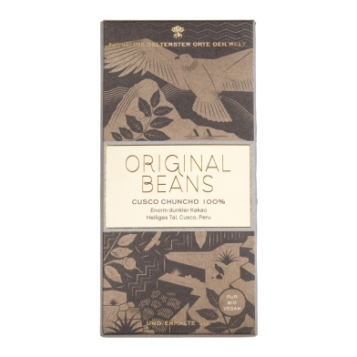 ORIGINAL BEANS Cusco Chuncho Schokol dunk Bio 70 g
