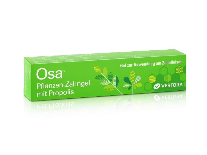 OSA Pflanzen Zahngel mit Propolis Tb 25 g