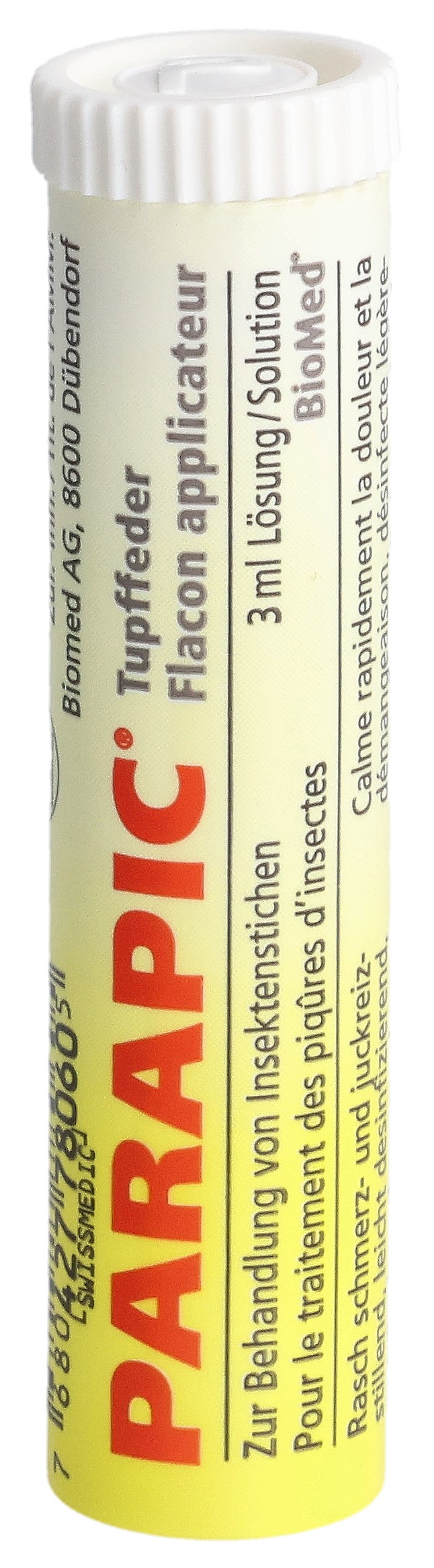 PARAPIC Tupffeder 3 ml