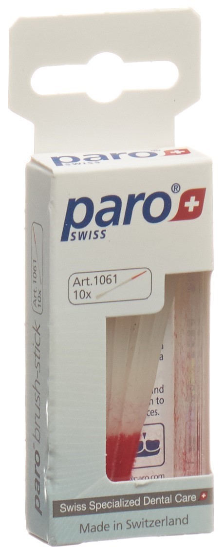 PARO Brush Sticks Kunst-Zahnstocher 10 Stk