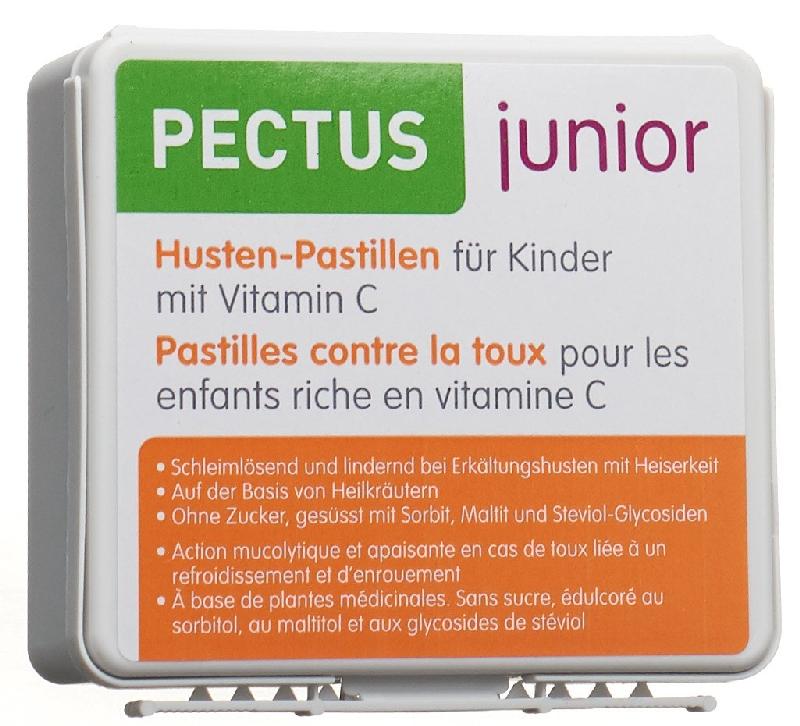 PECTUS Junior Hustenpastillen Kinder Vit C 24 Stk