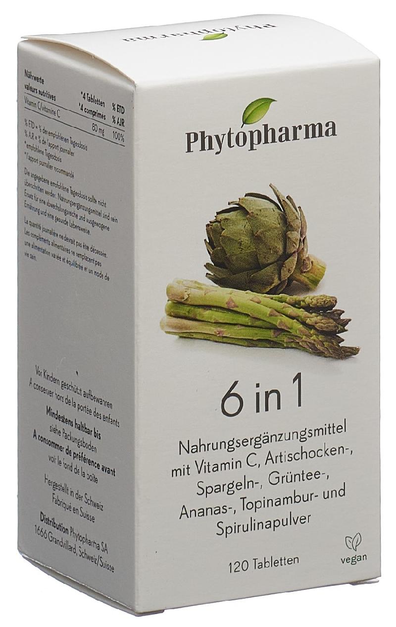 PHYTOPHARMA 6in1 Tabl 120 Stk