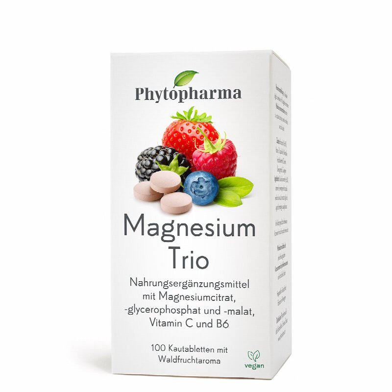 PHYTOPHARMA Magnesium Trio Kautabl 100 Stk
