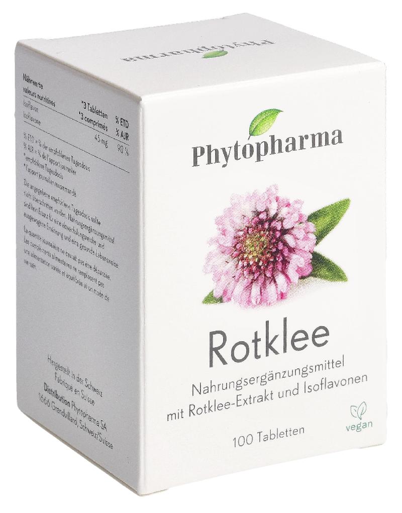 PHYTOPHARMA Rotklee Tabl 250 mg Ds 100 Stk