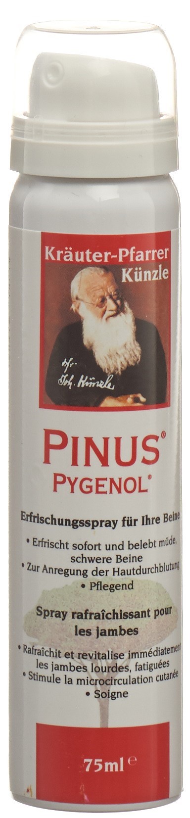 PINUS PYGENOL Künzle Erfrischungsspray 75 ml