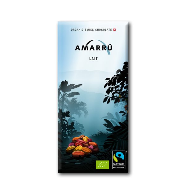PRONATEC AMARRÚ Milch Schokola Bio Fairtrade 100 g