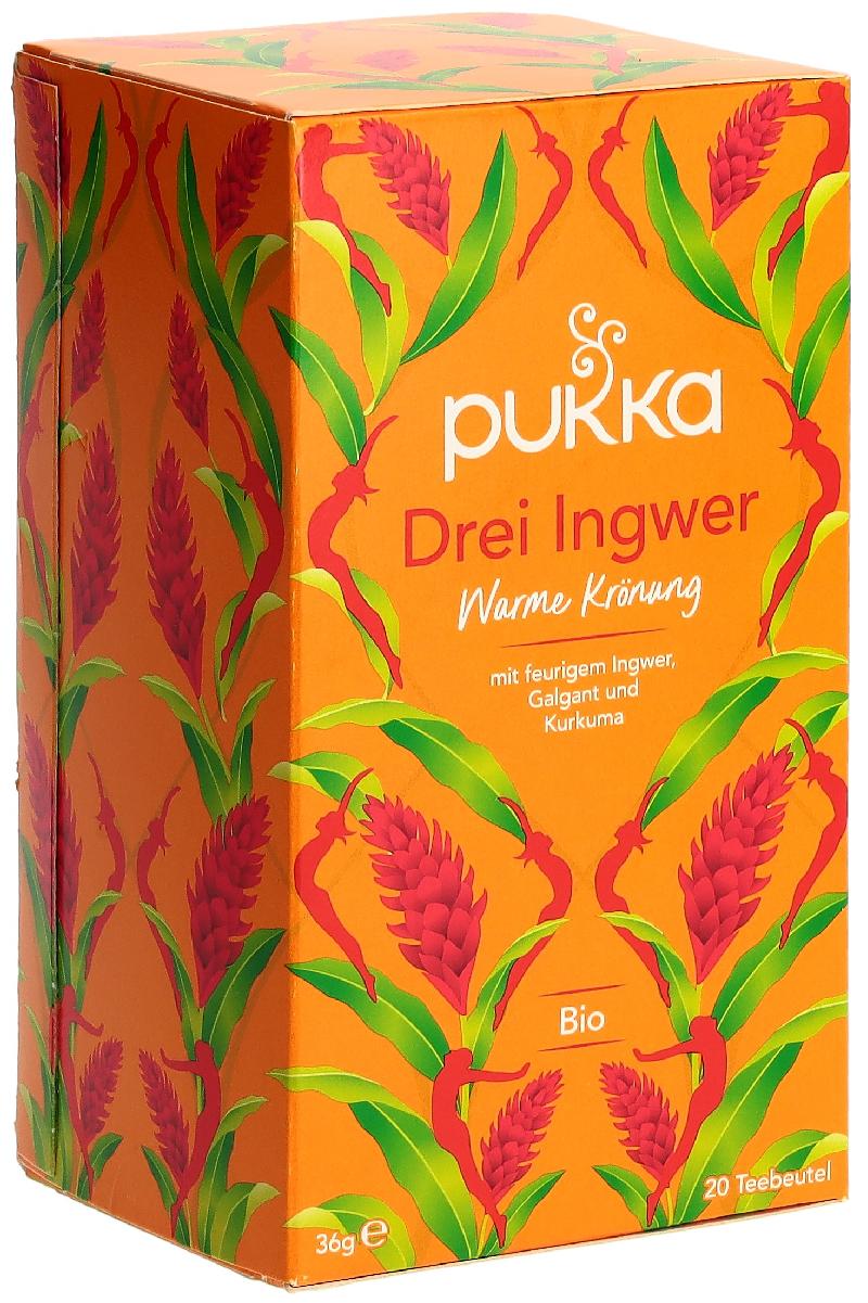 PUKKA Drei Ingwer Tee Bio Btl 20 Stk