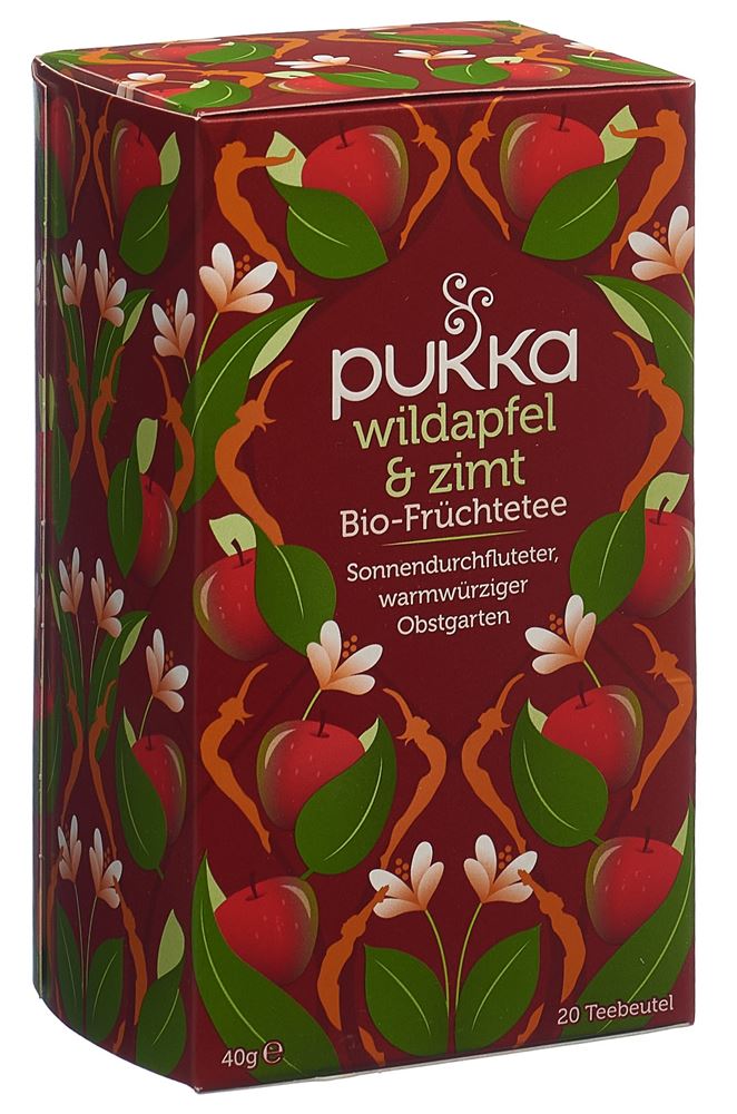 PUKKA Wildapfel & Zimt Tee Bio Btl 20 Stk