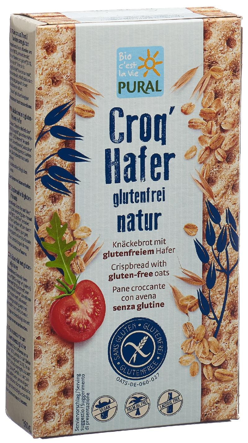 PURAL Croq'Hafer Natur glutenfrei 160 g