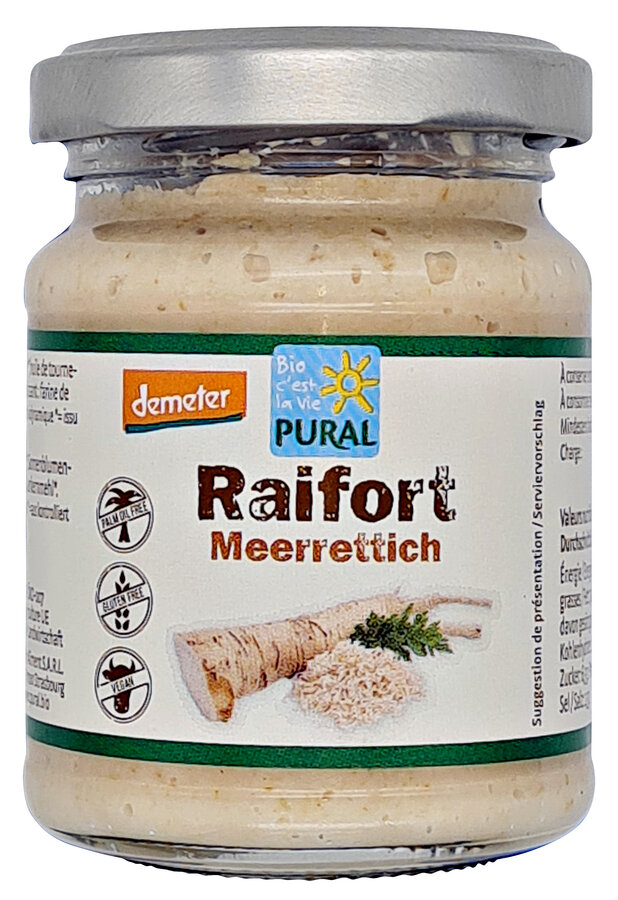 PURAL Meerrettich Demeter 125 g
