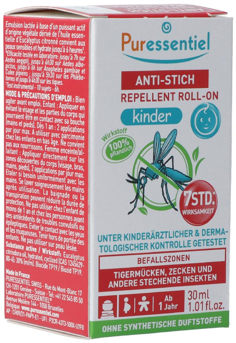 PURESSENTIEL Anti-Stich Abwehr Roll-on Kind 30 ml