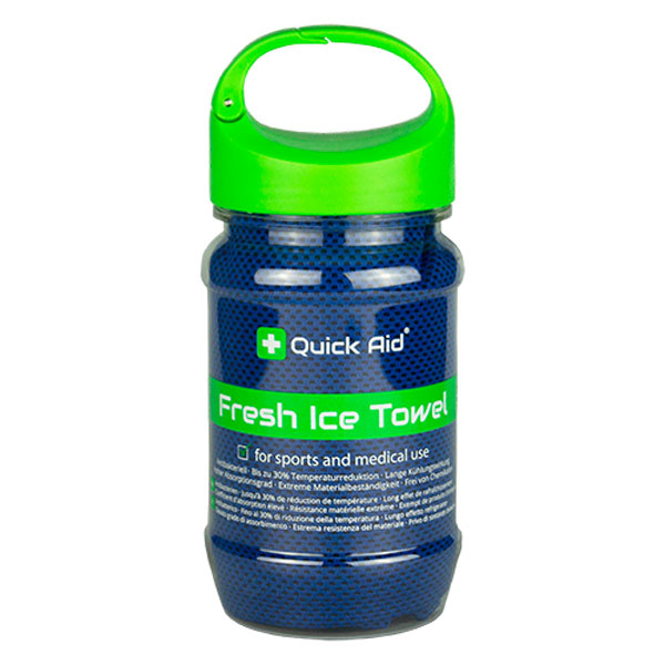 QUICK AID Fresh Ice Towel 34x80cm blau Btl