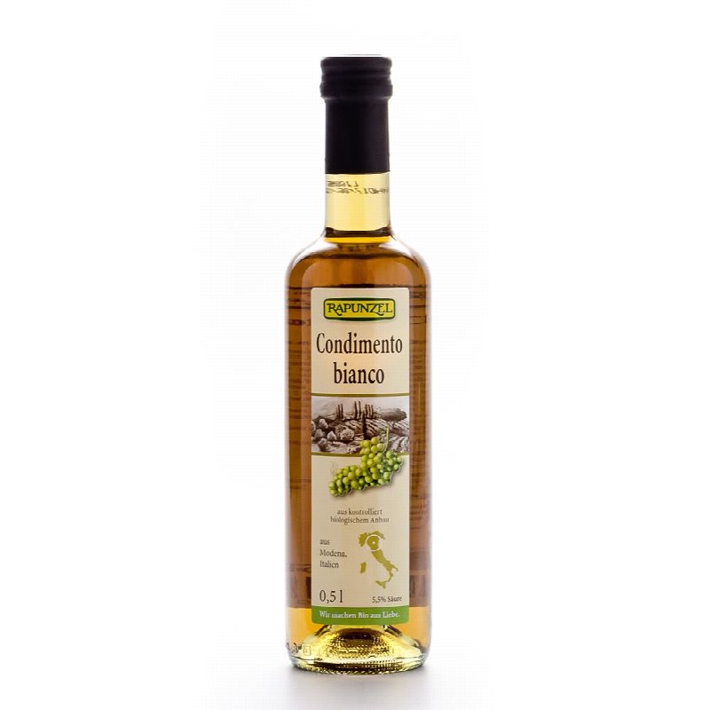 RAPUNZEL Aceto Balsam Bianco Condimento Fl 0.5 lt