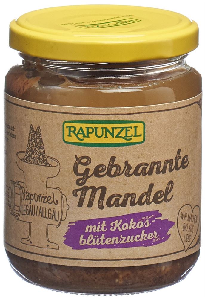 RAPUNZEL Creme gebr Mandel Kokosblütenzucker 250 g