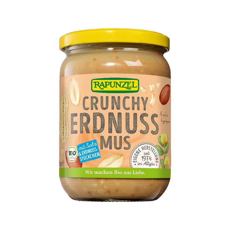 RAPUNZEL Erdnussmus Crunchy mit Salz 250 g