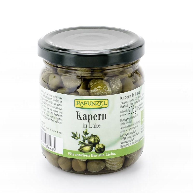 RAPUNZEL Kapern in Lake Glas 206 g