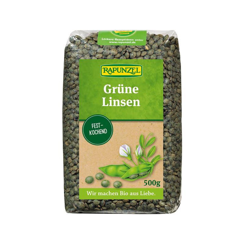 RAPUNZEL Linsen grün 500 g