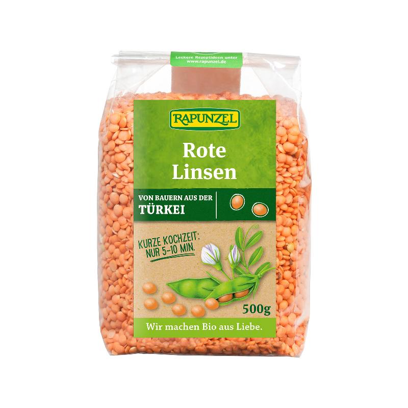 RAPUNZEL Linsen rot 500 g