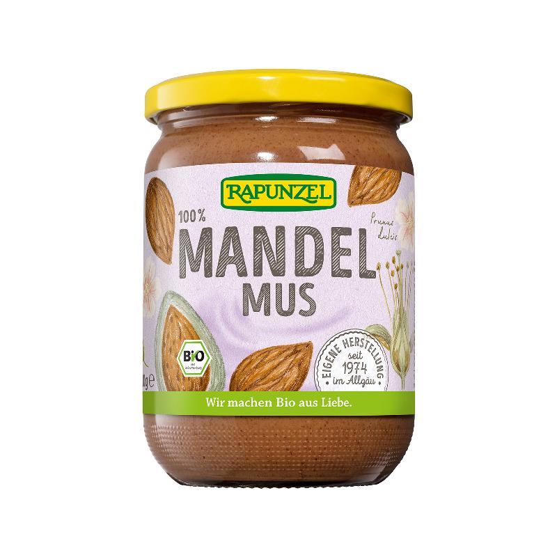 RAPUNZEL Mandelmus braun Bio Glas 250 g