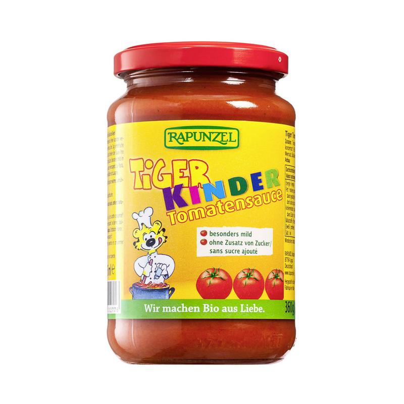 RAPUNZEL Sauce Tomaten Tiger Glas 360 g