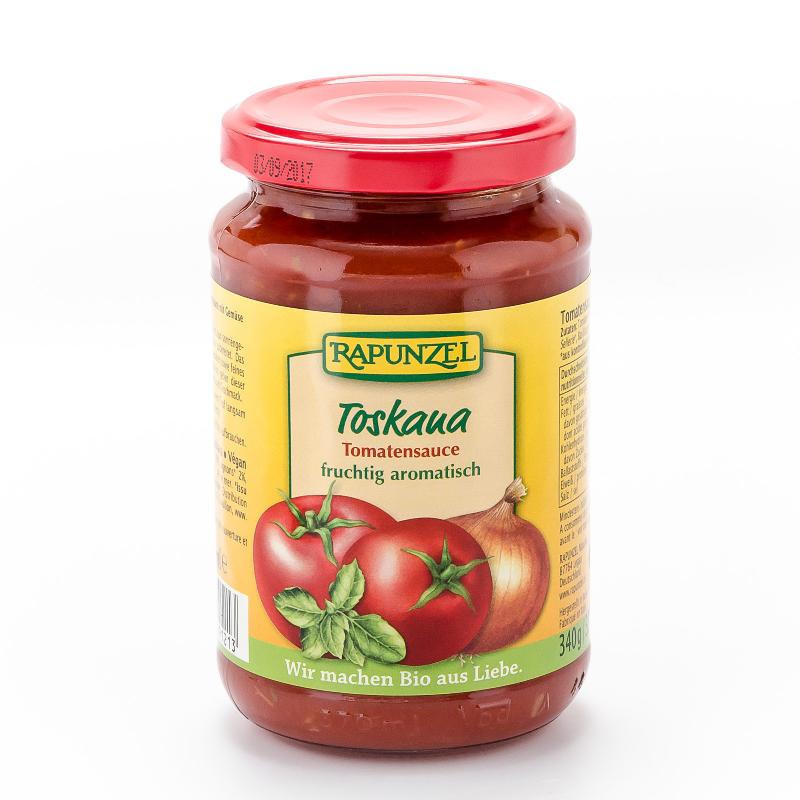 RAPUNZEL Tomatensauce Toskana Glas 340 g