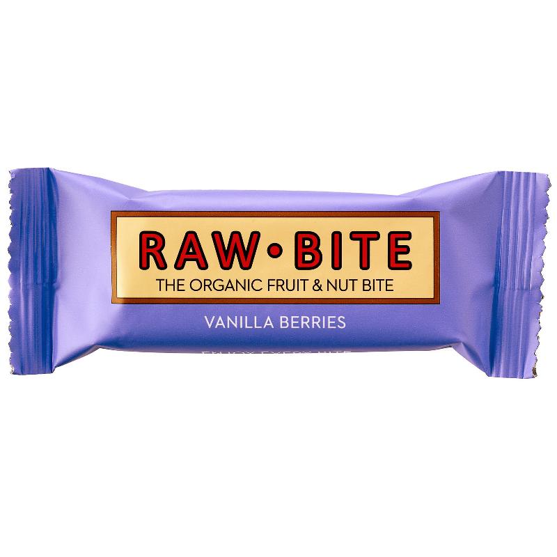 RAW BITE Rohkostriegel Beeren-Vanille 50 g