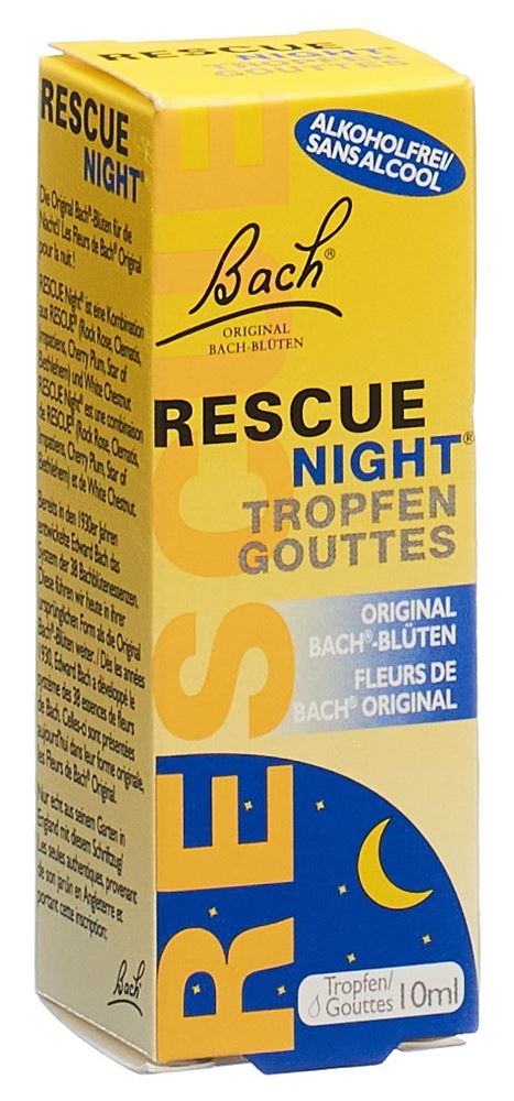 RESCUE Night Tropfen alkoholfrei Fl 10 ml