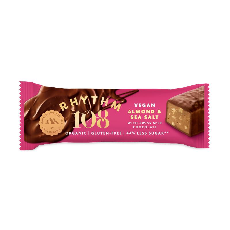 RHYTHM108 Sweet N Salty Almond Choco Bar 33 g