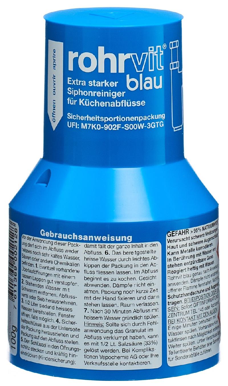 ROHRVIT Ablaufreiniger Gran blau 100 g