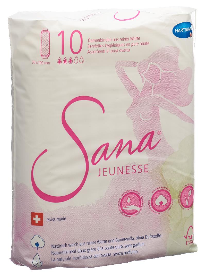 SANA JEUNESSE Binden selbsthaftend 10 Stk