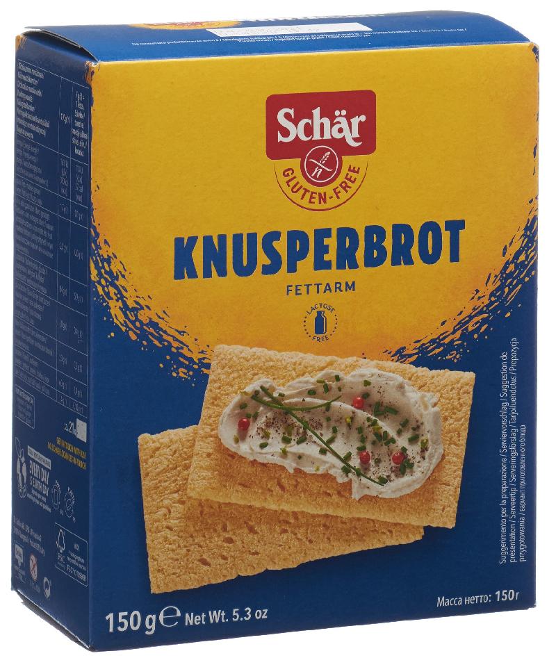 SCHÄR Knusperbrot glutenfrei 150 g