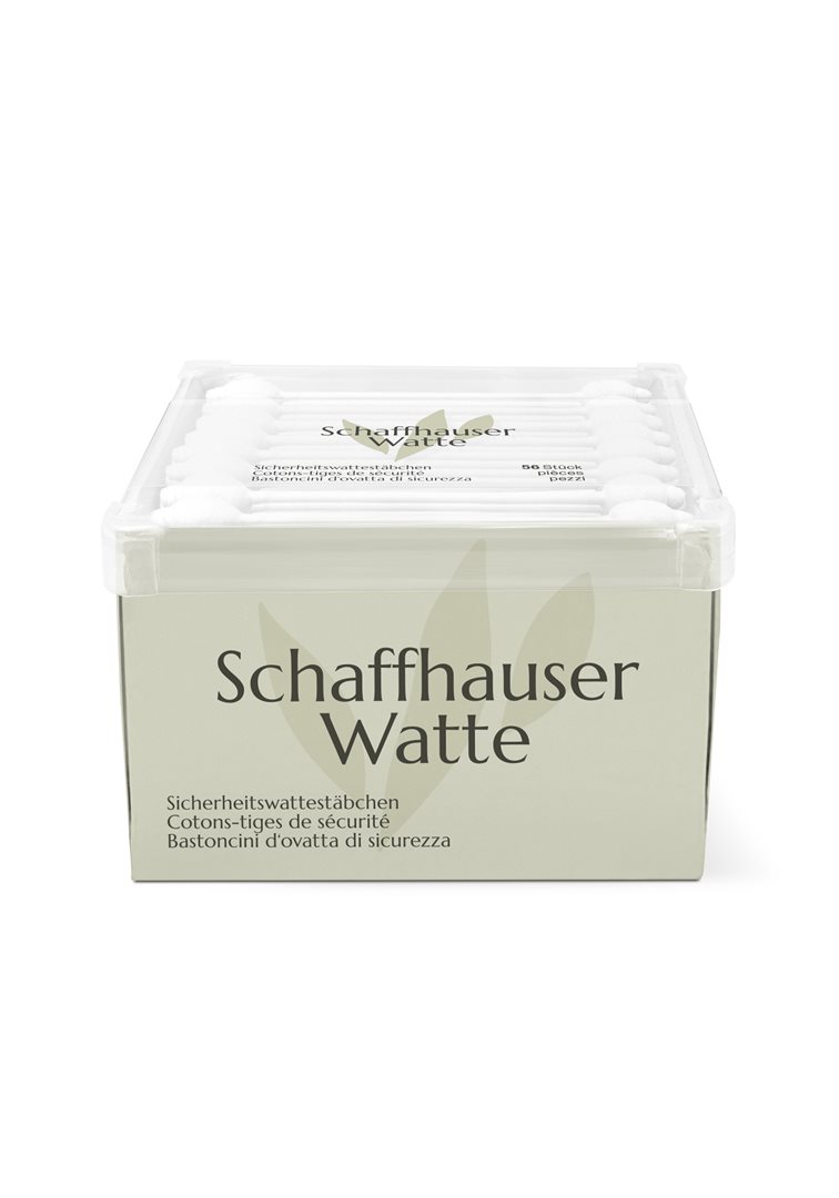 SCHAFFHAUSER Wattestäbchen Baby Ext Care 56 Stk