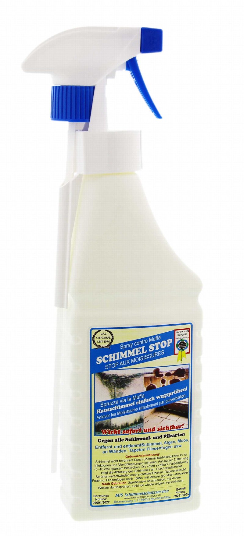 SCHIMMEL STOP Antischimmel Vapo 500 ml