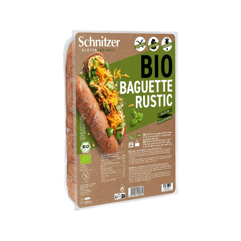 SCHNITZER Bio Baguette Rustic 320 g