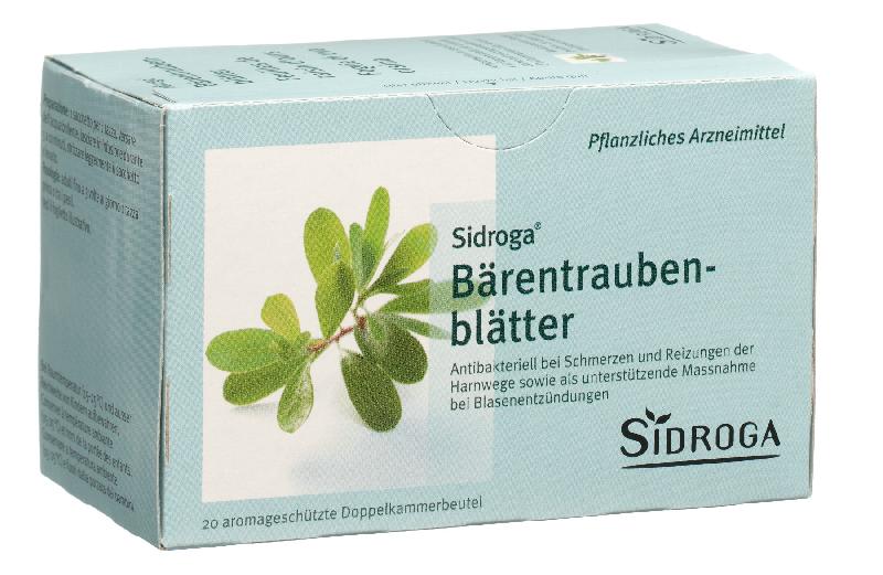 SIDROGA Bärentraubenblätter 20 Btl 2 g