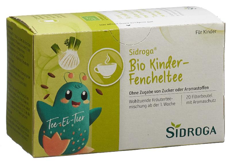 SIDROGA Bio Kinder Fencheltee 20 Stk