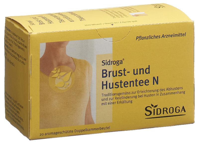 SIDROGA Brust- und Hustentee N 20 Btl 2 g