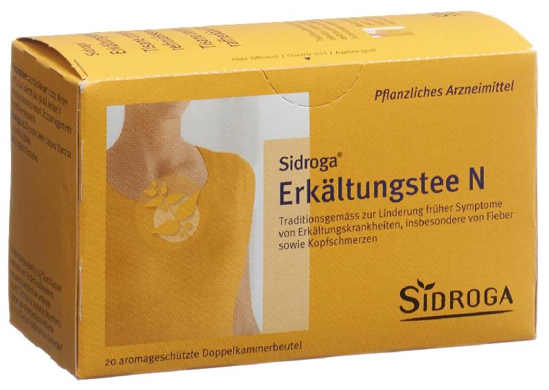 SIDROGA Erkältungstee N 20 Btl 2 g